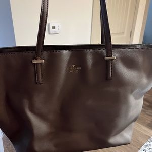 Gray Kate Spade Tote